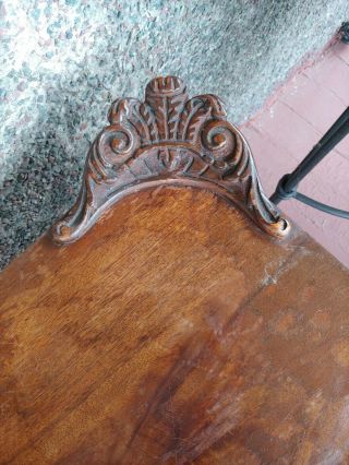 Vintage Mahogany Coffe Table Duncan Phyfe Claw Feet 3