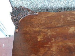 Vintage Mahogany Coffe Table Duncan Phyfe Claw Feet 6