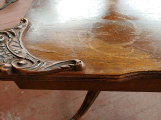 Vintage Mahogany Coffe Table Duncan Phyfe Claw Feet 8