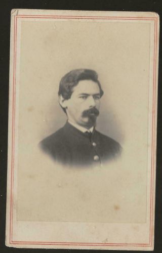 Civil War Era Cdv Union Soldier Rhode Island