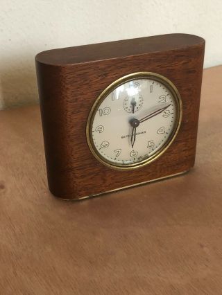Vintage Seth Thomas Thomaston Conn Deft 3 Alarm Clock Westclox Baby Ben Movement