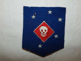 Ww 2 Usmc 1st Marine Amphibious Corps Raider Battalion Patch.