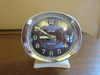Vintage Westclox Baby Ben Wind - Up Alarm Clock Glow In The Dark Hands -