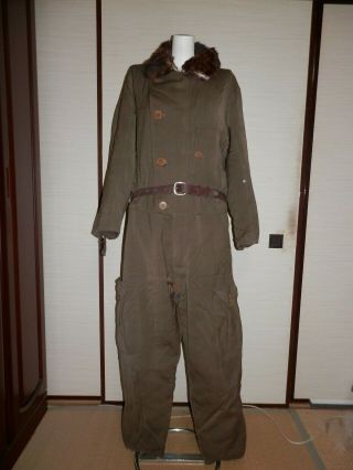 Ww2 Japanese Winter Flight Clothes Of A Navy Air Force Pilot.  1942 Very Good.