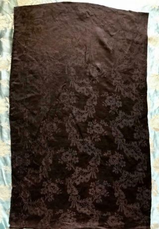 84 cm LATE 18th/ EARLY 19th CENTURY FRENCH PURE SILK DAMASK,  99 2