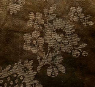 84 cm LATE 18th/ EARLY 19th CENTURY FRENCH PURE SILK DAMASK,  99 5