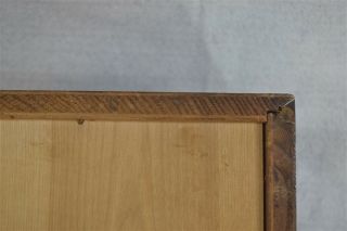 file box 1 drawer tiger oak wood library index card vintage 6
