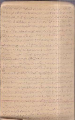 INDIA RARE HAND WRITTEN DIARY 1935 [ WITHOUT DATES ] PAGES 221 IN URDU 6