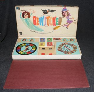 Bewitched Board Game T Cohn 1965 Elizabeth Montgomery