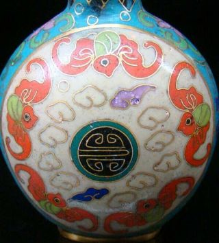 Collectibles 100 Handmade Painting Brass Cloisonne Enamel Snuff Bottles 098 2