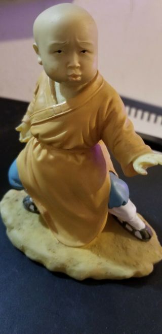 Taiwanese Kung Fu Monk Statue - Authentic From Taiwan - Great Deal