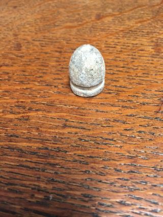 Civil War Bullet -.  69 Caliber French Triangle Base One