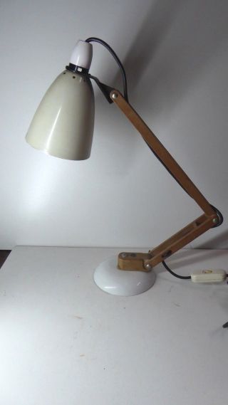 Vintage Maclamp No.  8 Desk Lamp Made In England Anglepoise Style