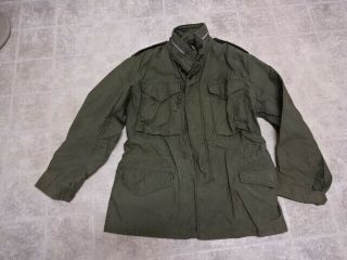 Made By Alpha Vintage U.  S Army Vietnam M65 Jacket 1970 Great Cond S/s