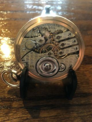 Burlington Watch Company Pocket Watch,  19j 5