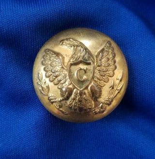 Large Civil War Era U.  S.  Army Cavalry Button - Thomas H.  Dale Co.