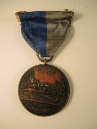 Civil War Service Medal Marine Corps Split Broach