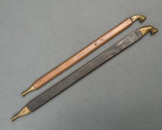 Natamame Kiseru Pipe Antique Japanese Smoking Tool For Samurai Sagemono