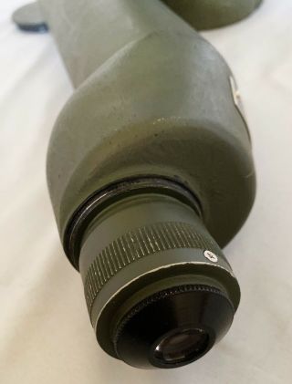 Vintage US Military M49 Spotting Scope Telescope Observation Sniper W/ M164 Case 4