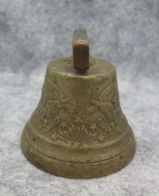 Pre Civil War Brass U.  S.  Army Camel Corps Bell 2