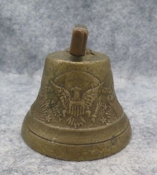 Pre Civil War Brass U.  S.  Army Camel Corps Bell 4