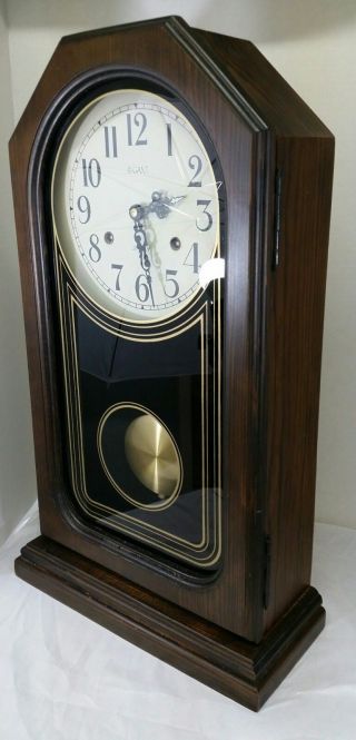 Legant Vintage Wooden Chime Wall Shelf Clock Needs Work Cosmetically