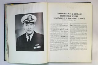 USS Franklin D Roosevelt CVA - 42 1966 1967 Vietnam Deployment Log FDR Cruise Book 3