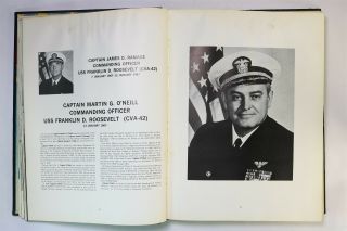 USS Franklin D Roosevelt CVA - 42 1966 1967 Vietnam Deployment Log FDR Cruise Book 5