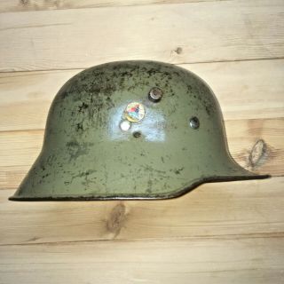 Ww1 German Imperial Army M1917 Stahlhelm / Steel Helmet - Si 66