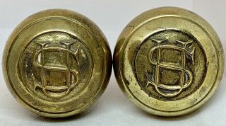 Antique Brass Door Knobs Off 1901 Post Office And Courthouse In Chicago