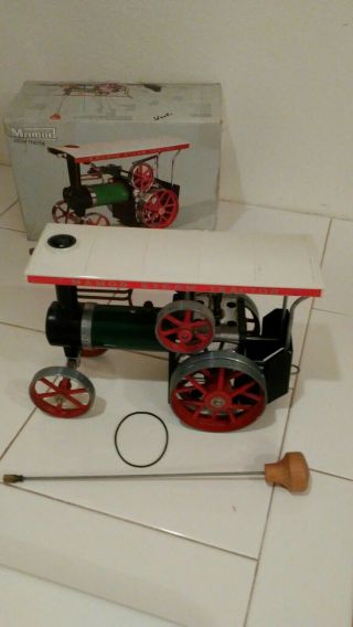 Mamod Steam Tractor Engine / Box & Accessories