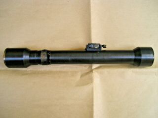 WW2 German Hensoldt Wetzlar Ziel Jagd 4x Sniper Scope Mauser K98 ZF39 2