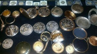 Pocket Watches,  Movements,  Penndants,  Parts/Repair Vintage Antique 2