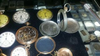 Pocket Watches,  Movements,  Penndants,  Parts/Repair Vintage Antique 6