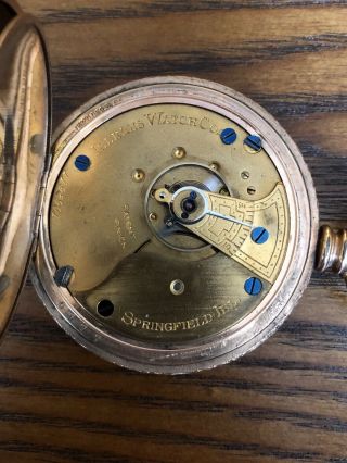 Illinois Watch Company Pocket Watch c 1900 5