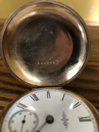Illinois Watch Company Pocket Watch c 1900 6