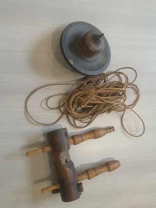 Antique Spinning Wheel Parts