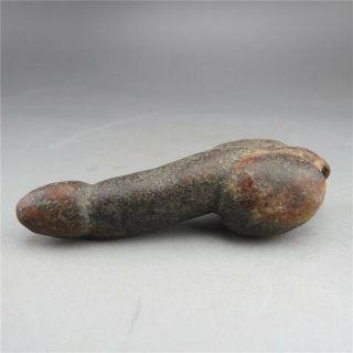 China,  Jade,  Hongshan Culture,  Handmade Carving,  Natural Jade,  Penis,  Pendant S13