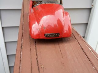 Vintage 1950s Schuco Sonny Mouse 2005 Tin Wind Up BMW Toy Car US Zone Germany 3