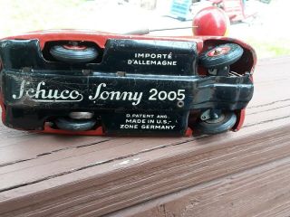 Vintage 1950s Schuco Sonny Mouse 2005 Tin Wind Up BMW Toy Car US Zone Germany 5