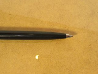 vecchia penna a sfera PARKER nero e acciaio vintage d ' epoca scatto da taschino 3