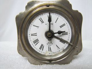 Antique German GB,  GUSTAV BECKER Alarm clock. 3