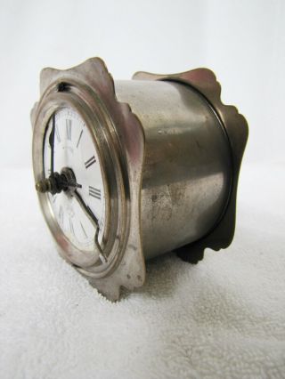 Antique German GB,  GUSTAV BECKER Alarm clock. 6