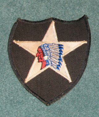Vietnam Era Theater Made?? Color 2nd Infantry Division Patch Variation