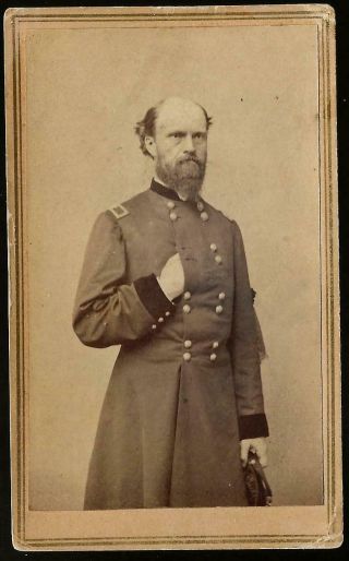 Civil War Cdv Union General Simon G Griffin From Nh