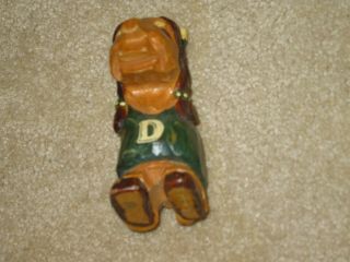 1940’s Vintage Carter Hoffman Dartmouth College Carved Wood Indian Mascot 2