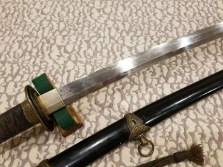 WWII JAPANESE SAMURAI NAVY SWORD/KATANA/KAI GUNTO 3