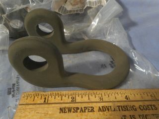 4 Military Truck Jeep MUTT M151 A1 A2 Tie Down Lift Eye Tow Clevis Shackles NOS 5