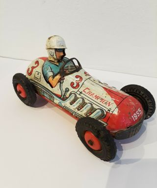 Antique Japanese Tin Toy - Racing Car