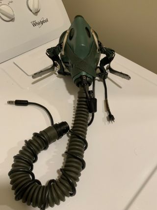 Vietnam War Era Mbu - 5/p Usaf Pilots Oxygen Mask With Microphone